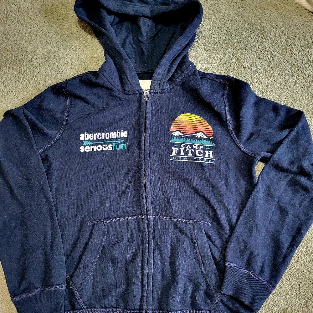 Boys Abercrombie Jacket Size 11/12